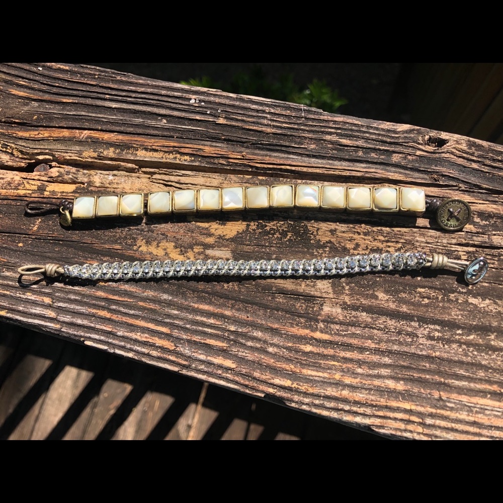 Lot of 2 Fossil bracelets